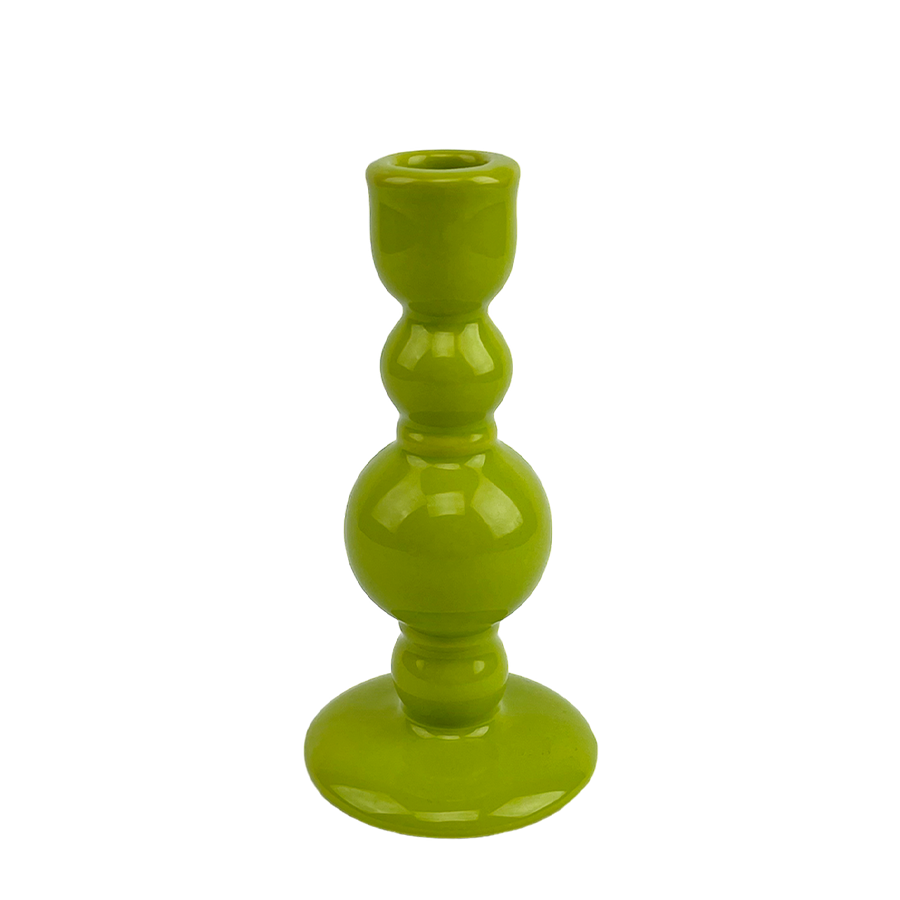 Gusta kaarshouder olive green ø8x15,5cm
