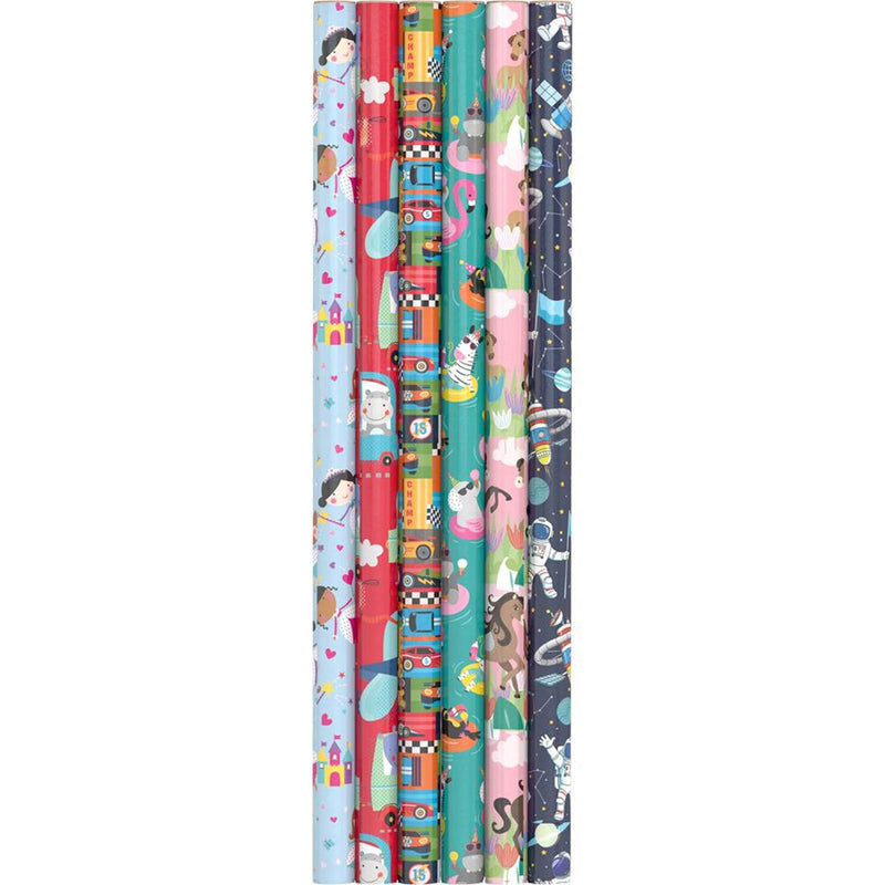 Kadopapier kids rol 200x70cm