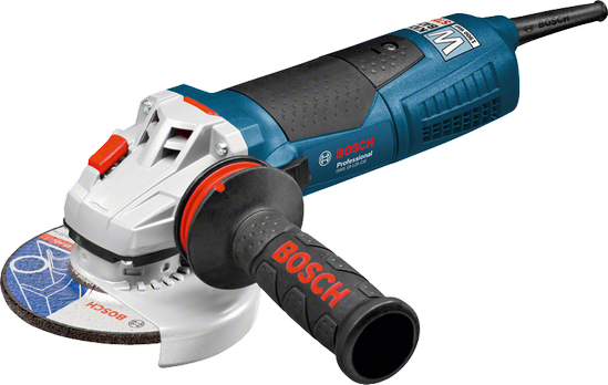 Bosch blauw gws 19-125 cie professional haakse slijpmachine met 6-traps toerentalinstelling - 1900 watt - 060179p002