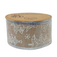 H s cadeaulint jute kerstboom 3,8x270cm
