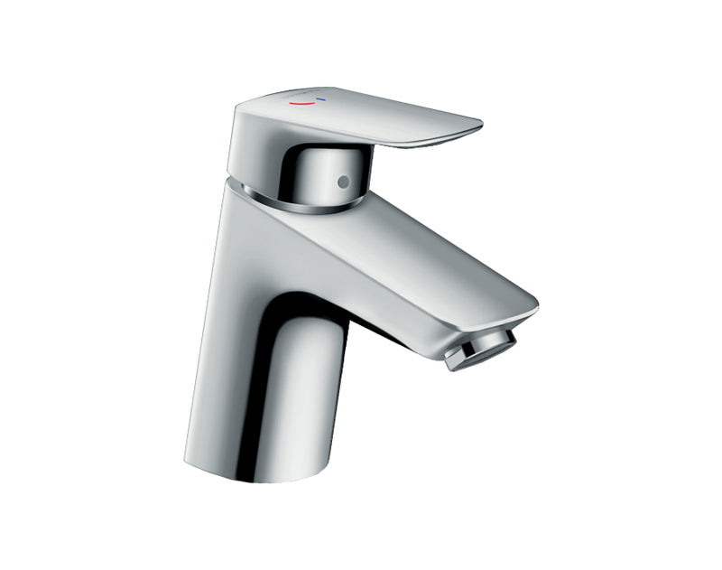 Hansgrohe wastafel mengkraan - logis ééngreeps 70 coolstart - met trekwaste