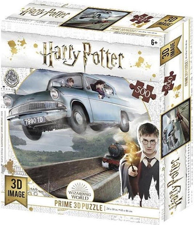 3d puzzel de ford anglia van harry potter 500 stukjes