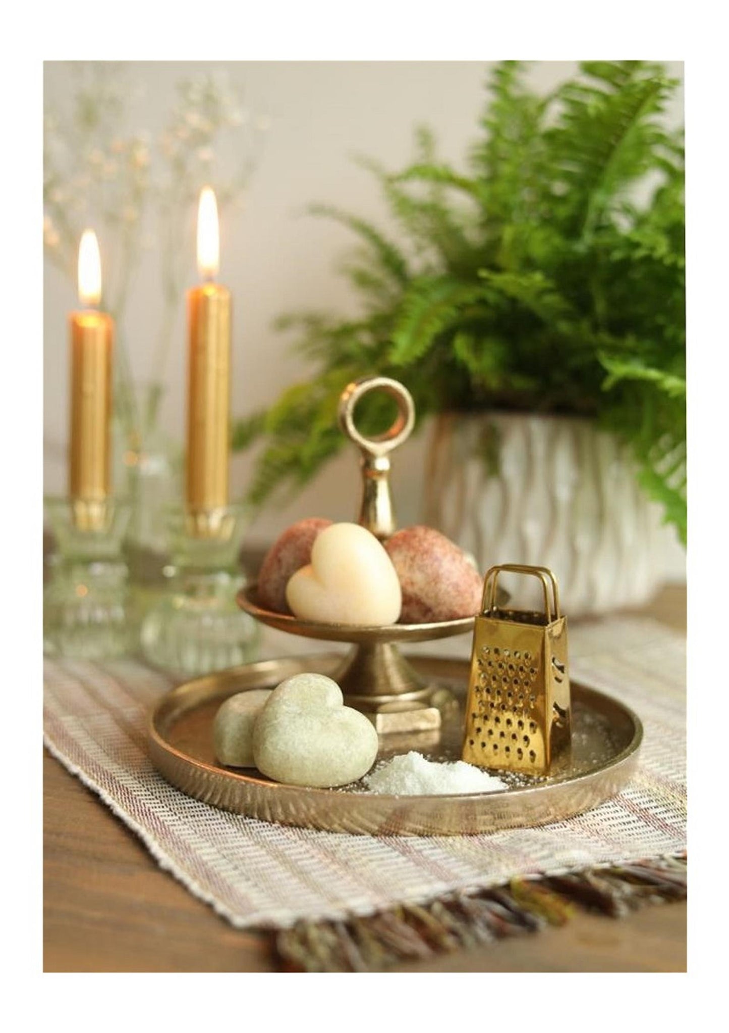 Ideas 4 seasons geurblokje hart musk set a 3 stuks