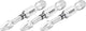 Hazet bit 2216nslg-pz2 3 · 1 4 inch (6,3 mm) zeskant massief · pozidriv-profiel pz · 3-delig · sw pz2