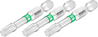 Hazet bit 2223nslg-t30 3 · 1 4 inch (6,3 mm) zeskant massief · binnen-torx®-profiel · 3-delig · sw t30