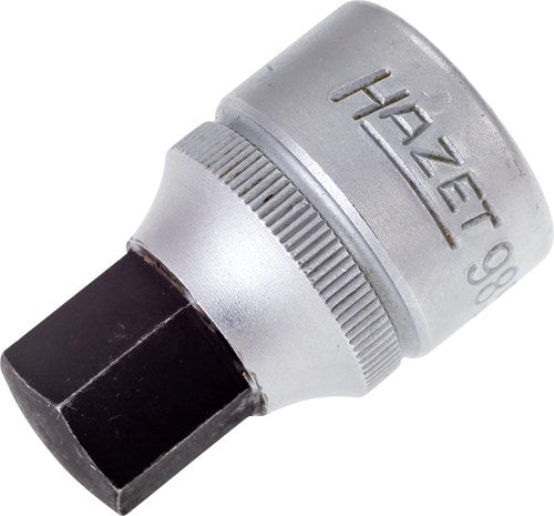 Hazet dopsleutelbit 985-14 · 1 2 inch (12,5 mm) vierkant hol · binnen-zeskant-profiel · sw 14 mm