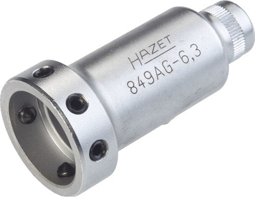 Hazet houder 849ag-6.3 · 1 4 inch (6,3 mm) vierkant hol · lengte: 64 mm