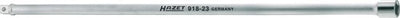 Hazet verlengstuk 918-23 · 1 2 inch (12,5 mm) vierkant hol · 1 2 inch (12,5 mm) vierkant massief · lengte: 575 mm