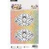 Studio light • hazel eaton stamp cutting die waterlily dragonfly dreams 89x137x3mm 2 pieces