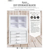 Studio light • essentials diy storage block drawer units
