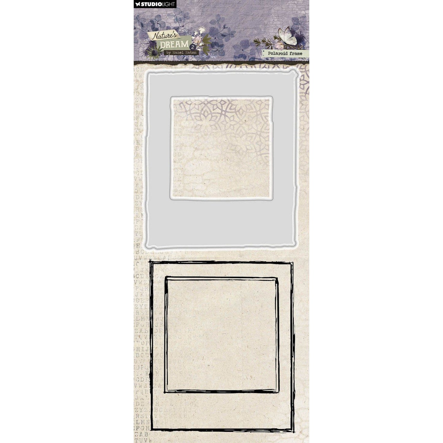 Studio light • nature's dream 2 stamp cutting die polaroid frame
