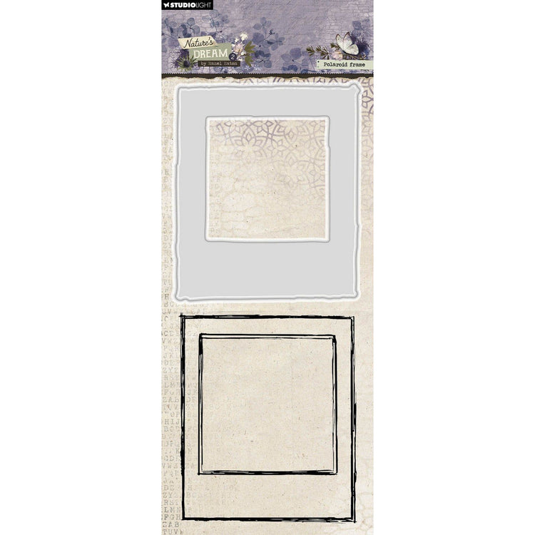 Studio light • nature's dream 2 stamp cutting die polaroid frame