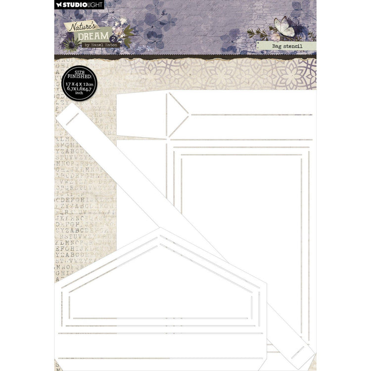 Studio light • nature's dream 2 stencil bag stencil