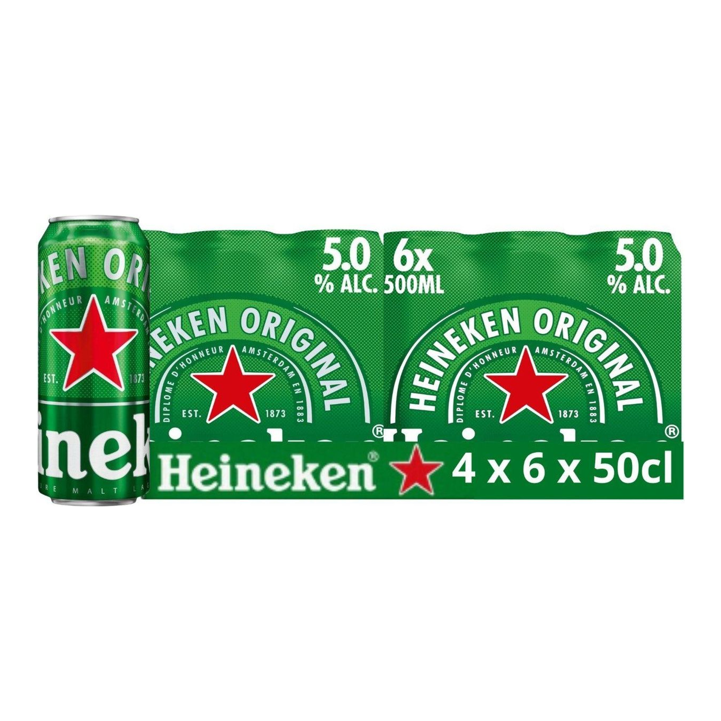 Heineken pils blik (24x 50cl)