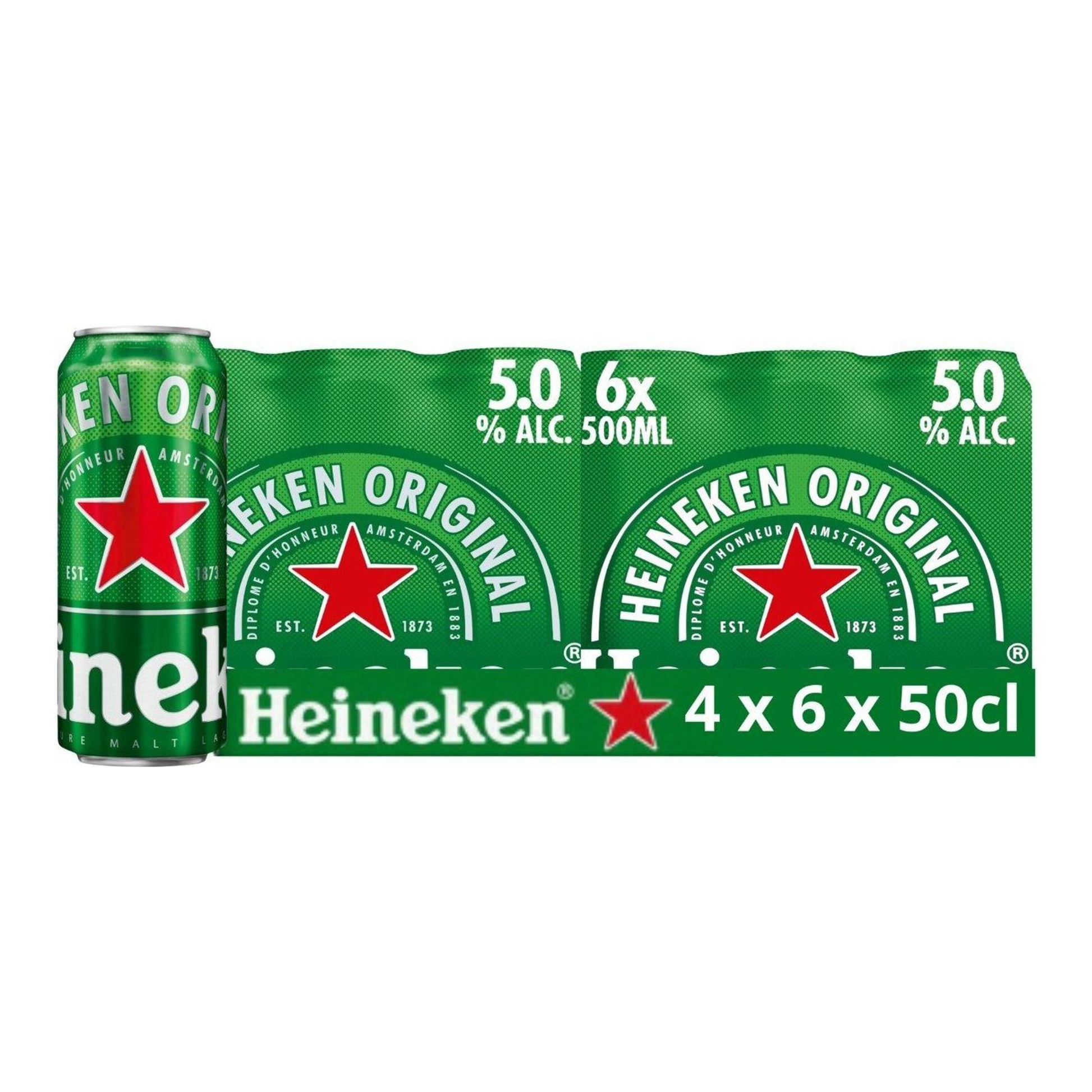 Heineken pils blik (24x 50cl)