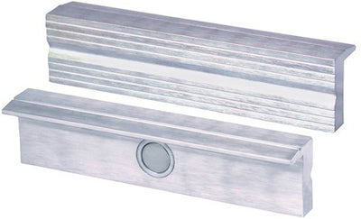 Heuer beschermbek voor bankschroef | voor bekbreedte 140 mm | ribbelprofiel | aluminium | 1 paar - 110140 110140