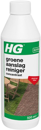 Hg (hagesan) hg groene aanslagreiniger 9374n - 500ml - de nr1 groene aanslagreiniger - zelfwerkend