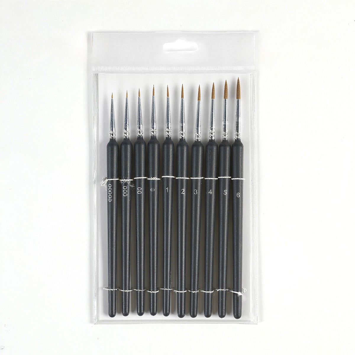 Loklik • mini verfkwasten set 10st.