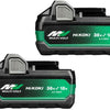 Hikoki 380205 accu set twin pack 2x multi-volt accu 36v 2.5ah 18v 5.0ah - 380205