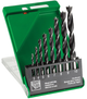 Hikoki accessoires hikoki cassette hout spiraalboren 8-delig