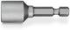 Hikoki accessoires dopsleutel 12mm, 1 4 aansluiting, lengte 45 mm (oud 996178) - 752358