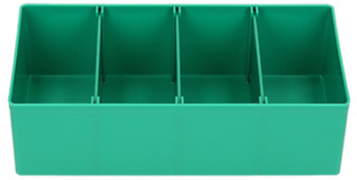 Hikoki accessoires opbergbox groen | met 3 vakverdelers | 402542 402542