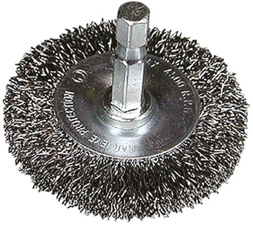 Hikoki accessoires hikoki 751321 rondborstel met gegolfd draad - 100mm - 0.3mm - 751321