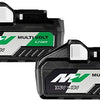 Hikoki bsl36b18 twin pack accu's multivolt b | 2x mv-b 36v 4,0ah 18v 8,0ah - 375575