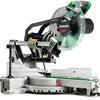 Hikoki afkortzaag c8fshgwaz, 216mm, asgat 30mm, 1100w, met laser, inclusief zaagblad