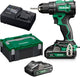 Hikoki ds18dewhz accu boor-schroefmachine | 18 v | 70 nm | 2 x 4,0 ah accu + lader | hsc ii koffer ds18dewhz
