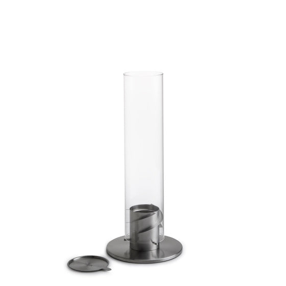 Höfats Spin 120 sfeerlantaarn RVS 23 x 54 cm zilver