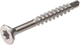 Homefix hardhoutschroef rvs-410 pk torx tx25 5.0x50 | 30 stuks - 6701.60.34050