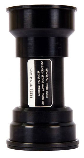 Hope bb pressfit 41 with stainless steel bearings black
