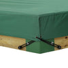 afdekhoes voor zandbak 210 cm polyester groen