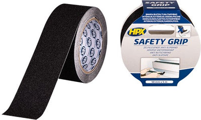 Hpx anti-slip tape | zwart | 50mm x 5m - sb5005 - sb5005