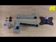 3-in-1 tv support uittrekbare tv steun voor camper en caravan - afbeelding 2