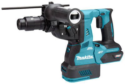 Makita hr002gz05 40v max combihamer | sds-plus | zonder accu's en lader, in mbox met stofafzuiging en aws zender - hr002gz05