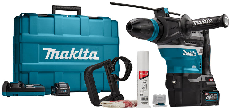 Makita hr005gm202 | accu combihamer | sds-max | 8j | 40v | 4.0ah | li-ion