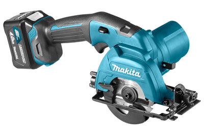 Makita hs301dsmj 12 v max cirkelzaag 85 mm 4,0ah accu (2 st), lader, koffer - hs301dsmj