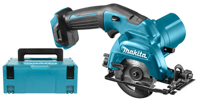 Makita hs301dzj 12 v max cirkelzaag 85 mm zonder accu's en lader, in mbox - hs301dzj