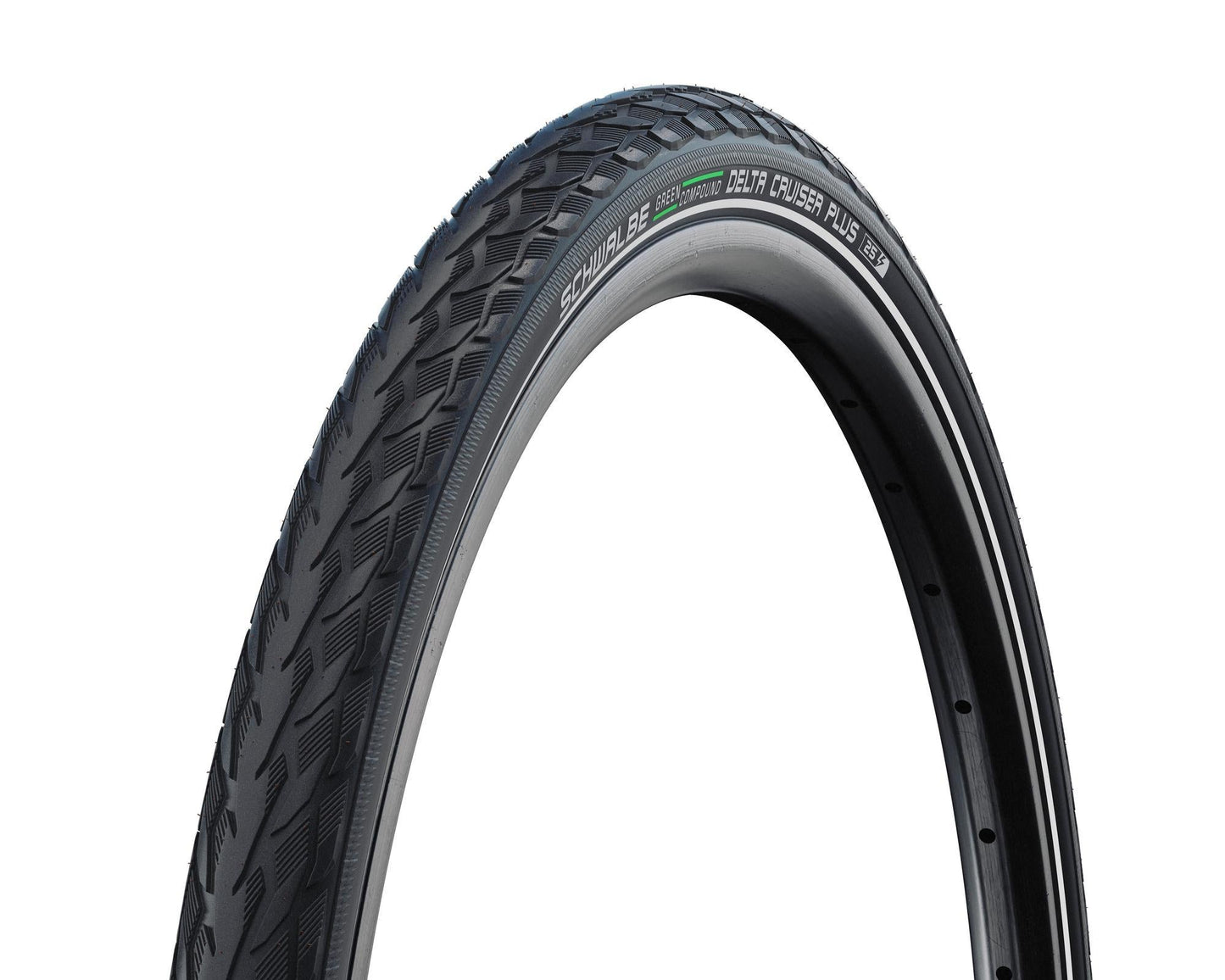 buitenband Delta Cruiser Plus 28 x 1.10 rubber zwart