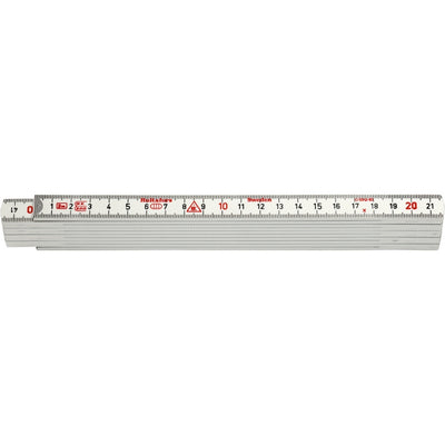 Hultafors duimstok ge 59 2m wit - hu200664 - hu200664