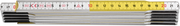 Hultafors duimstok t59 2m wit geel | 10-delig - hu105254 - afbeelding 1