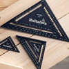 Hultafors rafter square 0-90 graden 18 cm - hu257010 - hu257010