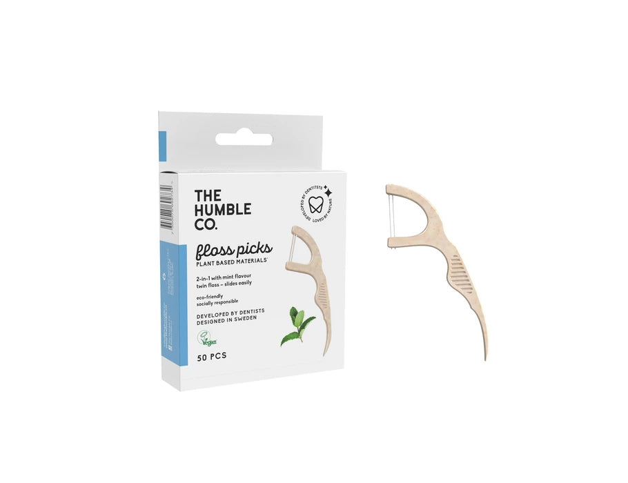 The humble co. tandenstokers + flosdraad - mint