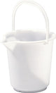 Hünersdorff hunersdorff emmer | 10,5 l hogedruk-polyethyleen natuur | kunststofbeugel | d. 286 mm | hoogte 283 mm | 1 stuk - 941100 941100