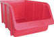 Hünersdorff hunersdorff magazijnbak | l332 290xb207xh155mm | pp rood | stapelbaar | 12 stuks - 674100 674100