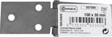 Connex tafelscharnier 100x30 rvs - hvrj20020 - afbeelding 2