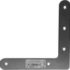 Connex platte winkelhaak - hoekverbinder rvs - 120x120x20 - hvrj20031