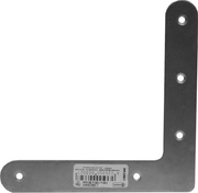 Connex platte winkelhaak - hoekverbinder rvs - 120x120x20 - hvrj20031 - afbeelding 2
